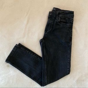 Boys Kenneth Cole Slim Fit Black Jeans Size 10 EUC